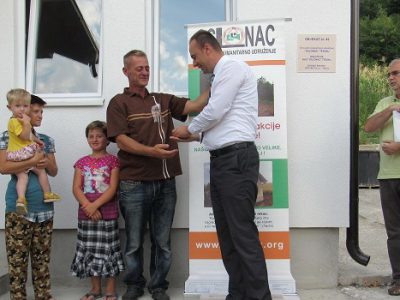 Uručeni ključevi nove kuće za demobilisanog borca