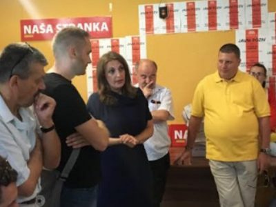 Nova predsjednica Naše stranke u Zenici Meliha Salčinović