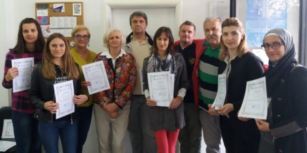 Dodijeljeni certifikati za polaznike obuke iz znakovnog jezika