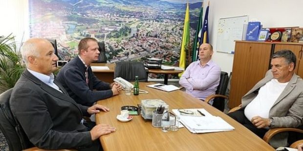 Fra Zdravko Anđić u posjeti gradonačelniku Kasumoviću