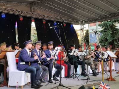 Britanski vojni orkestar CAMUS nastupio u Zenici