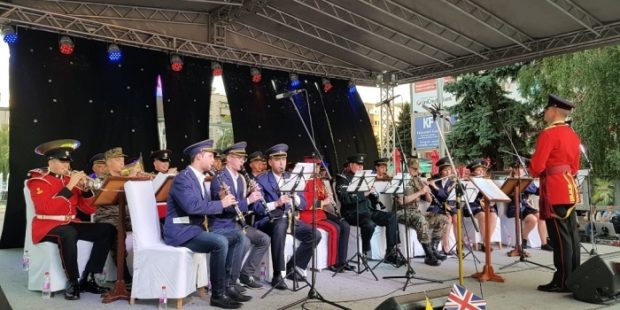 Britanski vojni orkestar CAMUS nastupio u Zenici