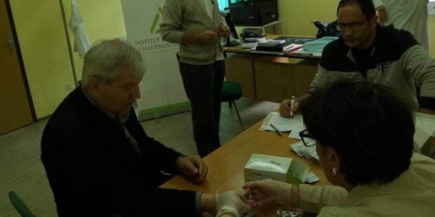 Mjerenje šećera i pregledi dijabetičara na području ZDK